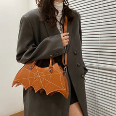 Halloween Bat Handbag Messenger Bag