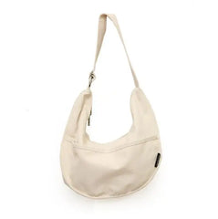Casual Messenger Bag Solid Dumpling Bag Shoulder Bag