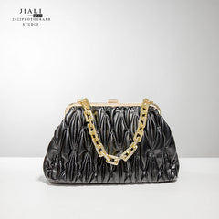 Quilted Soft Woven Shoulder Bag for Women