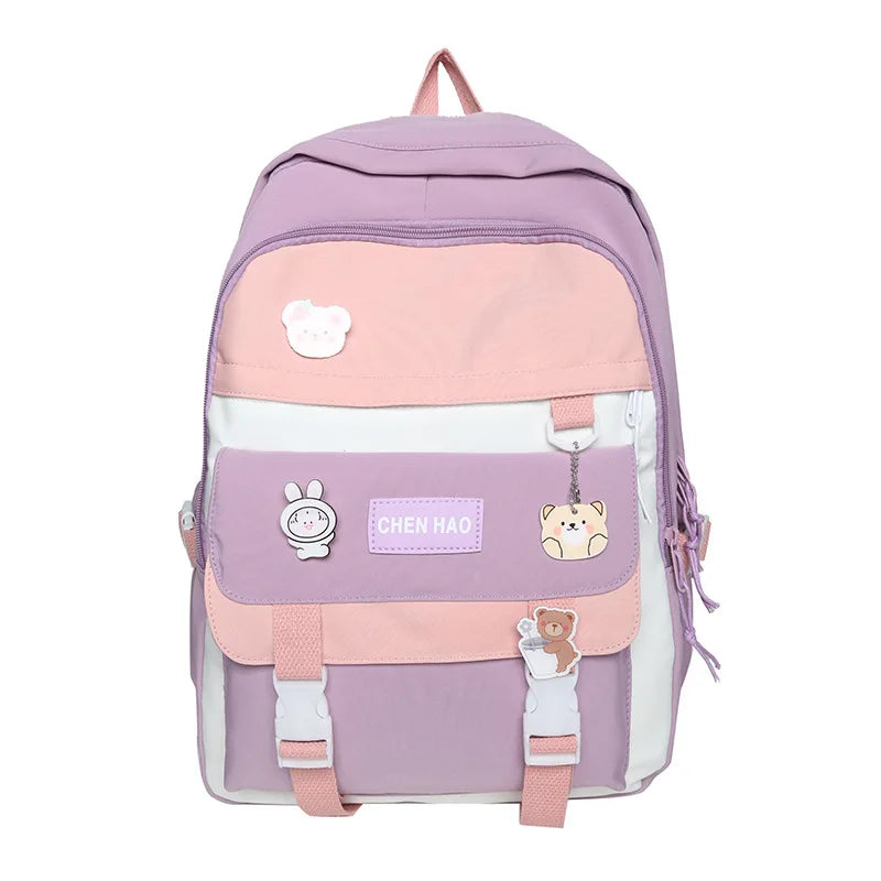 High-Capacity School Bag for Students and College Campus