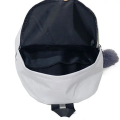Nylon Printing School Backpack for Teenage Girls