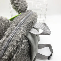 Girls Plush Cat School Bag Student Cartoon Doll Backpack