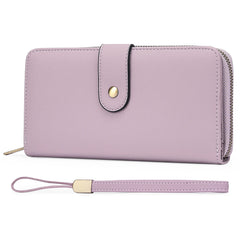 RFID Multi-Function Long Wallet for Women