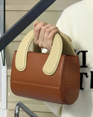 Women's Crossbody Bag PU Leather Handbag Inclined Shoulder Bag