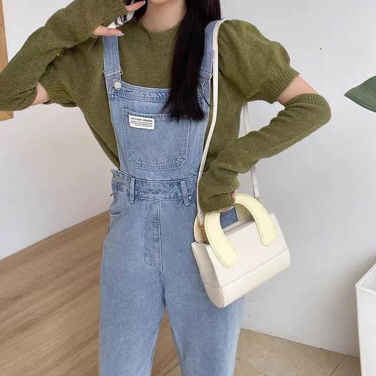 Women's Crossbody Bag PU Leather Handbag Inclined Shoulder Bag