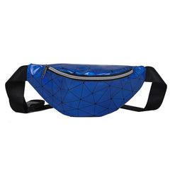 Women Reversible Sequins Glitter Fanny Pack Hip Purse Satchel