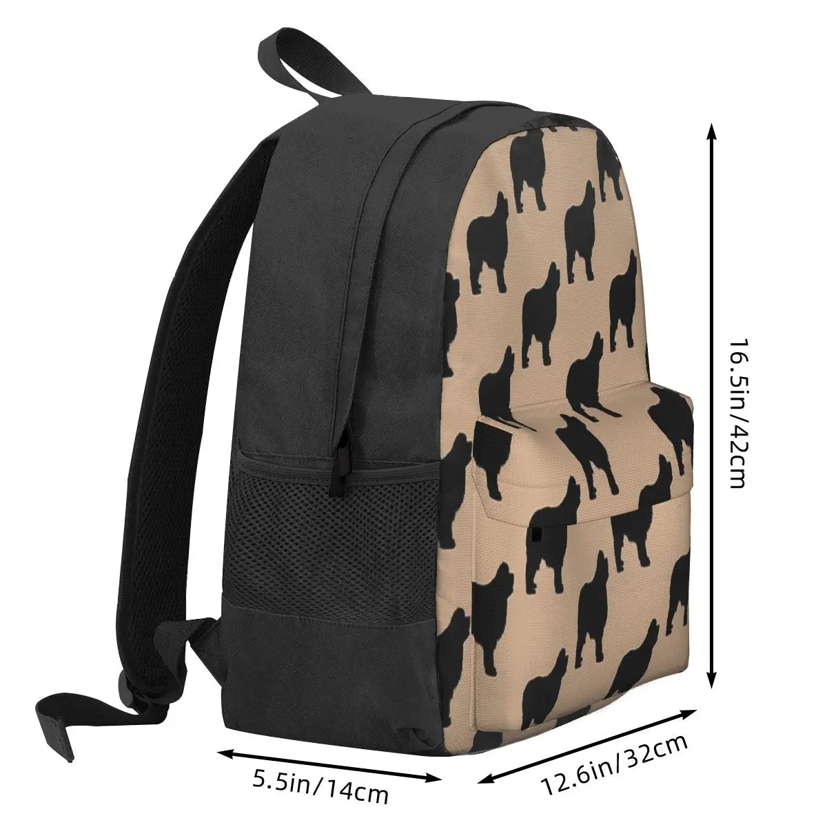 Newfie Love Is Big Love 2 Backpacks Men's Backpacks Bags For Women