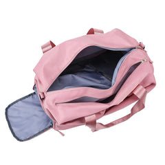 Newhotstacy Bag Ladies Fitness Bag Dry Wet Separation Shoes Training Yoga Bag