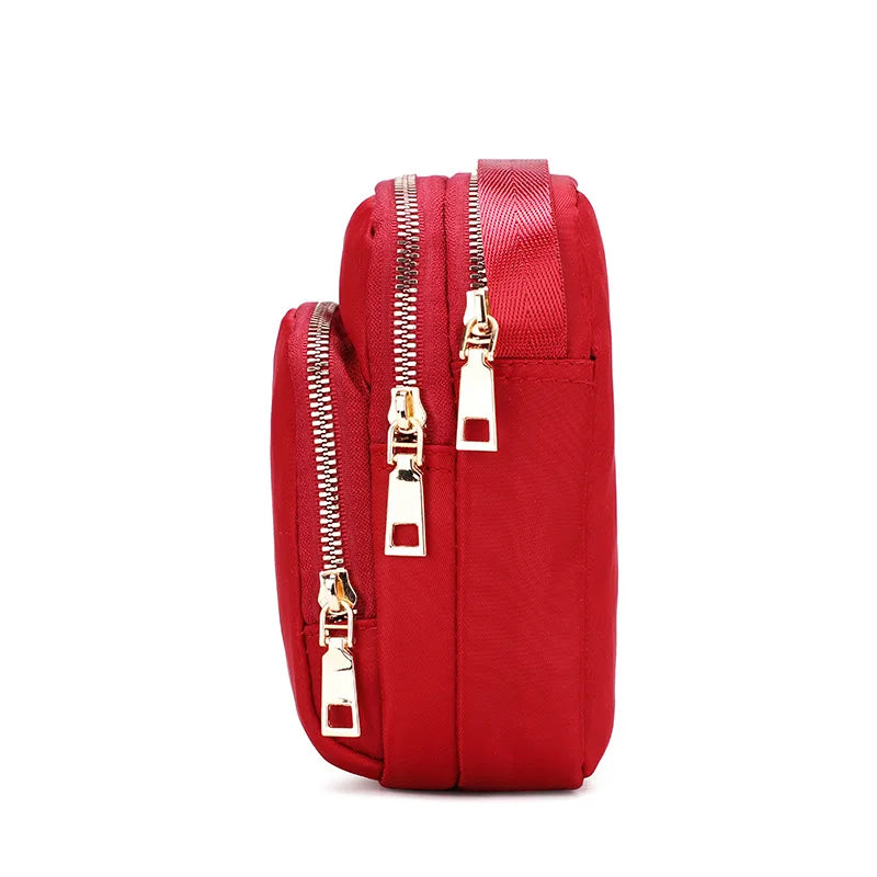 Waterproof Nylon Single Shoulder Bag for Women