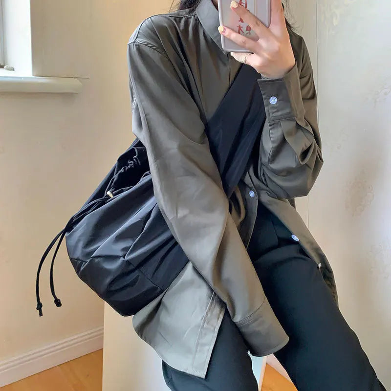 Newhotstacy Bag Cross Body Nylon Cloth Shoulder Bag