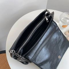 Stylish Ladies Large Capacity Chain Messenger Bag