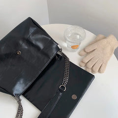 Stylish Ladies Large Capacity Chain Messenger Bag