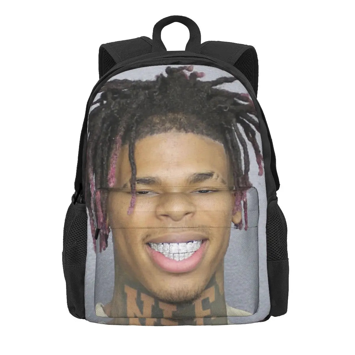 Nle Choppa Mugshot Backpacks Men's Bag