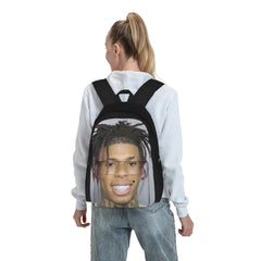 Nle Choppa Mugshot Backpacks Men's Bag