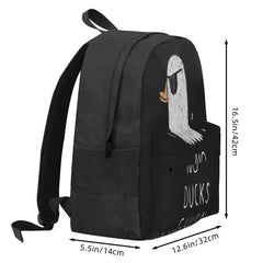 No Ducks Given Backpacks Men's & Women's School Bag