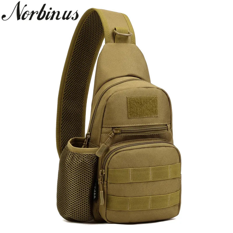Men Sling Bags Nylon Chest Pack Military Tactical Assault Shoulder Crossbody Bag