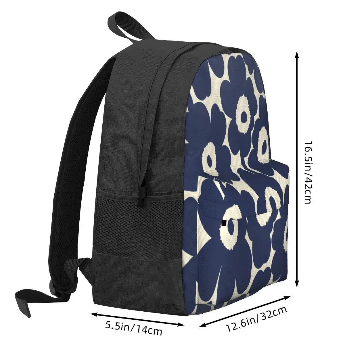 Nordic Flower Pattern 04 Backpacks Men's Backpacks Bags For Women