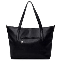 Plaid Leather Shoulder Bag Soft Womens Tote