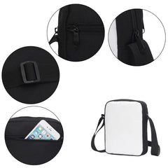 N. Mariana Islands Floral Messenger Bag Tropical Leaves Phone Bags For Girls