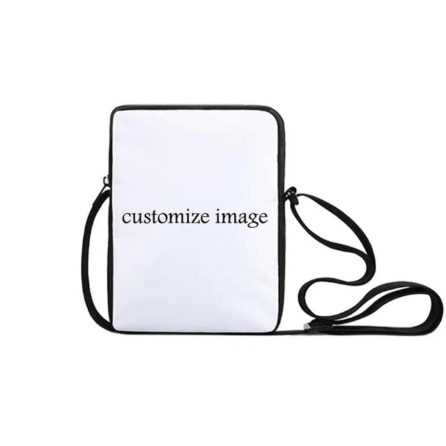 N. Mariana Islands Floral Messenger Bag Tropical Leaves Phone Bags For Girls