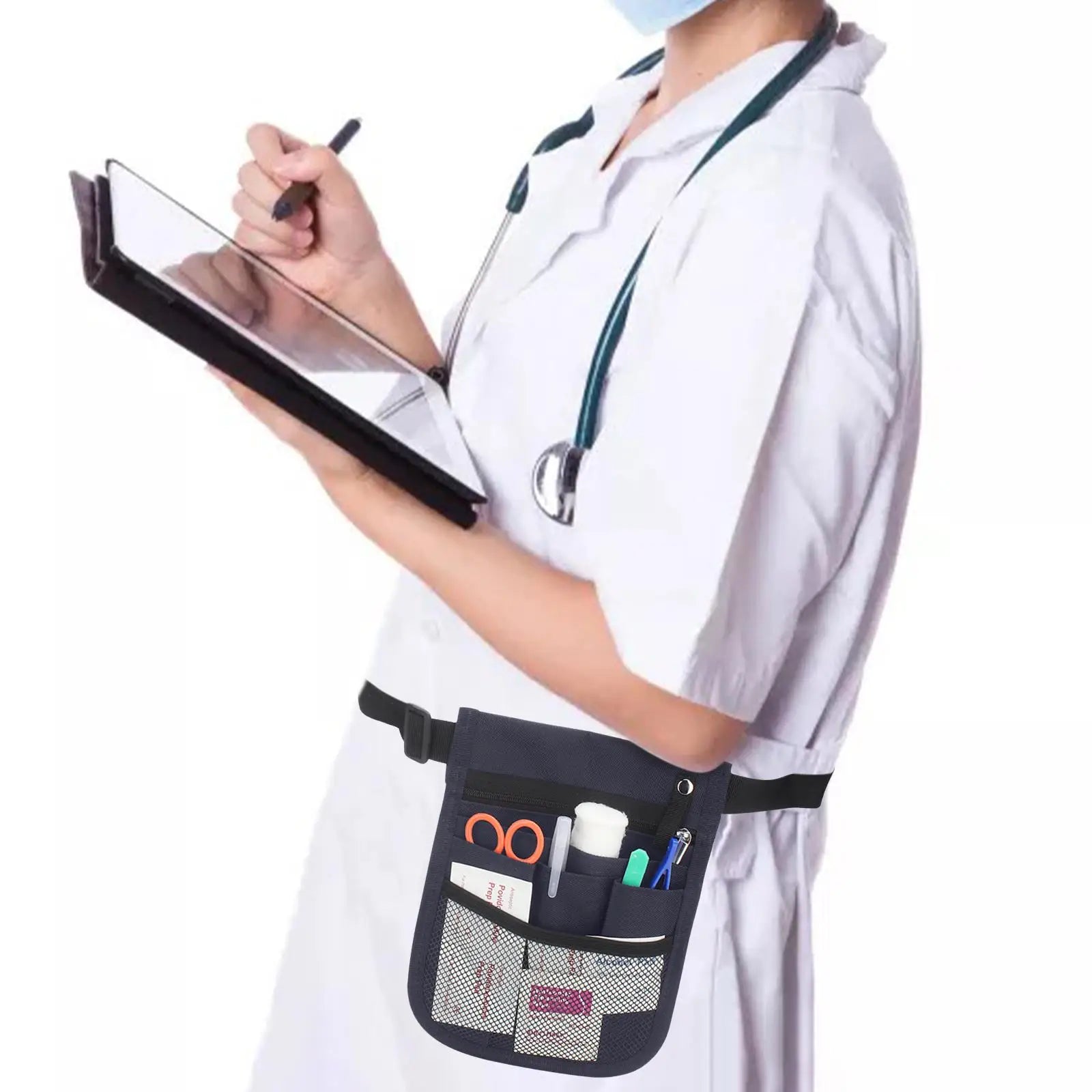 Nurse Pouch Fanny Pack Nursing Waist Bag Pocket Organizer