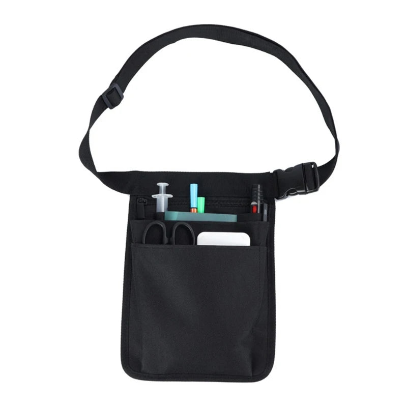 Nursing Organizer Belt Waist Fanny Pack Pocket Unisex Nurse Apron Bu