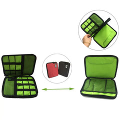 Waterproof Travel Bag Electronics Organizer for iPad, Gadget Carry Bag