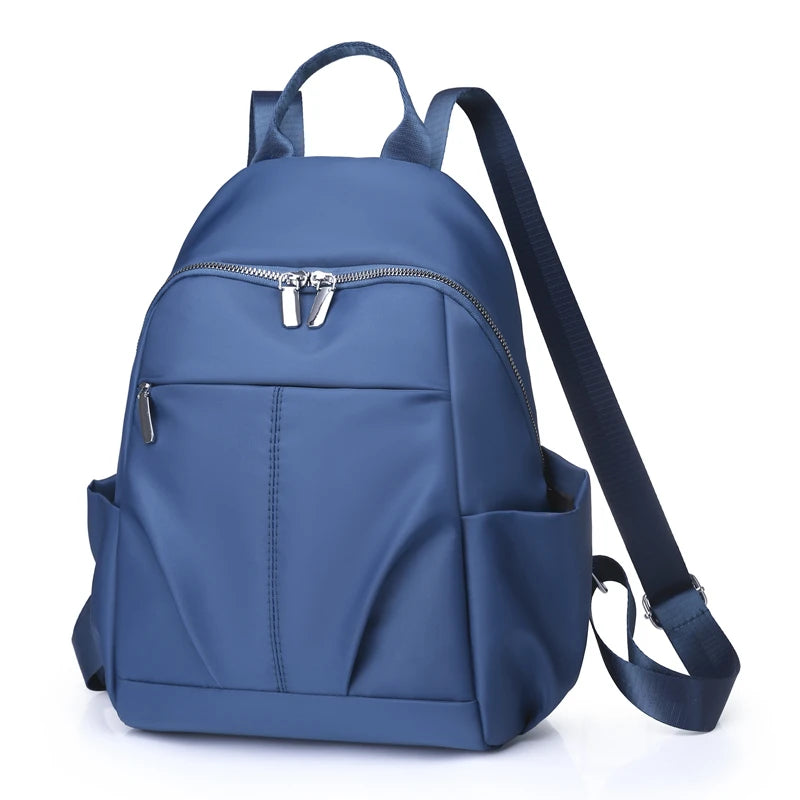 Nylon Backpack Women Wild Shoulder Bag School bag Mochilas Female