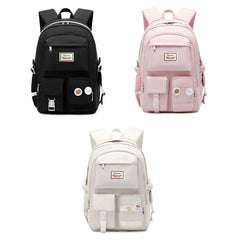 Nylon Backpack for Teen Girls Student School Bag Bookbag Travel
