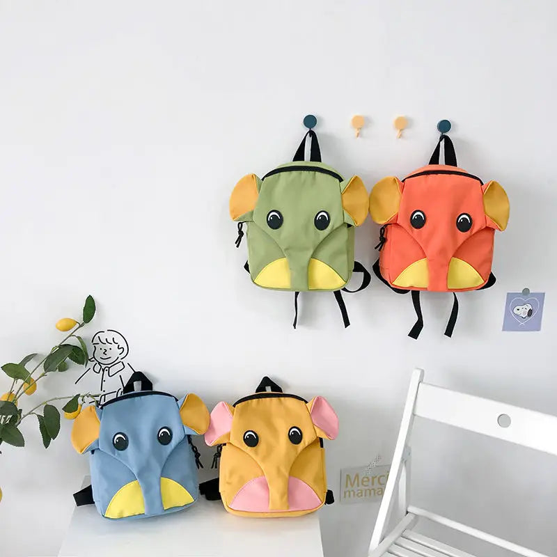 Elephant Kindergarten School Bag for Boy Girl Toddler Kids Backpack