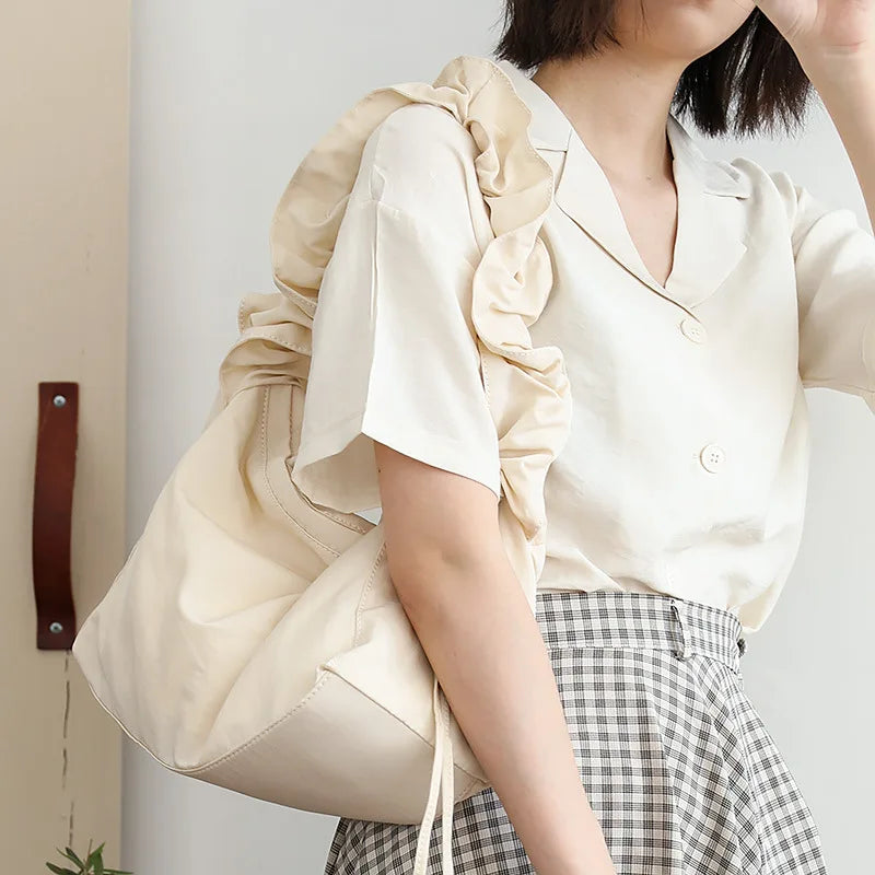 Nylon Women's Messenger Bag Shoulder Bag Casual Schoolbag