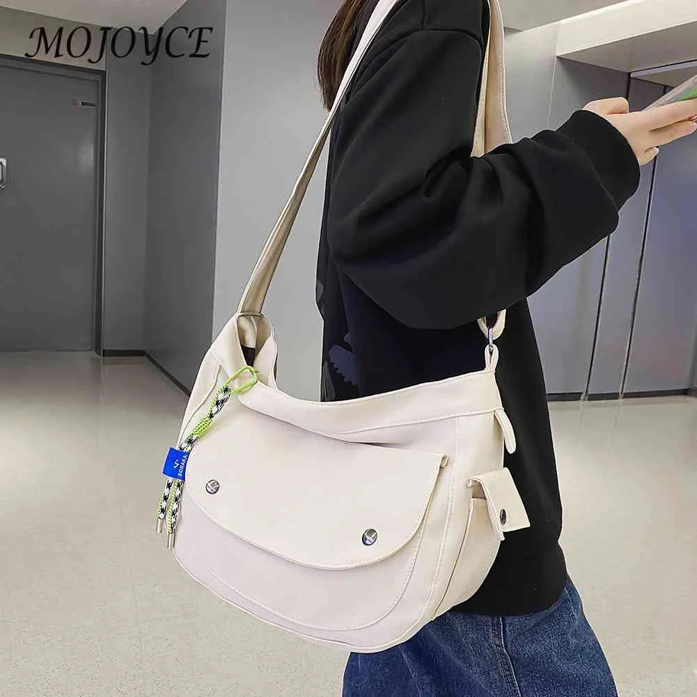 Nylon Couple Phone Pouch Shoulder Bag with Pendant Package