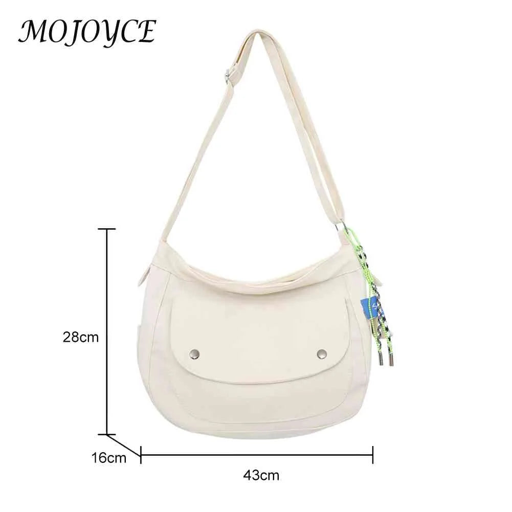 Nylon Couple Phone Pouch Shoulder Bag with Pendant Package