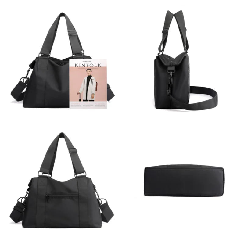 Nylon Crossbody Shoulder Large Handbag Tote Shopper Top-handle Messenger