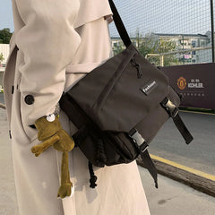 Nylon Crossbody Bag Large Canvas Messenger Handbag
