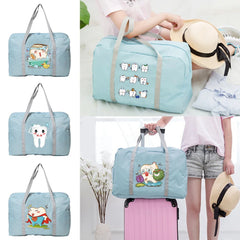 Nylon Foldable Travel Bag Large Capacity Waterproof Handbags