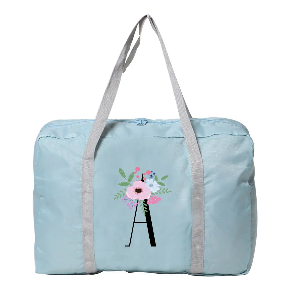 Nylon Travel Bag Large Capacity Unisex Storage Women Men