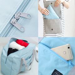 Nylon Foldable Travel Bags WaterProof Packs Weekend Organizer