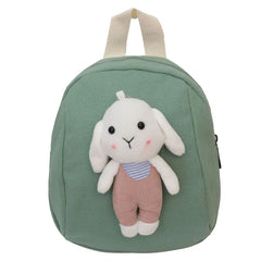 Nylon Kids Kindergarten Backpack Animal Rabbit School Bag