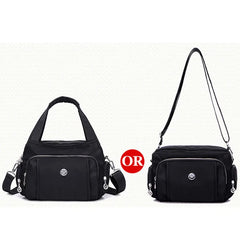 Nylon Large Messenger Bag Waterproof Shoulder Handbag