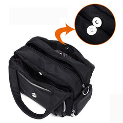 Nylon Large Messenger Bag Waterproof Shoulder Handbag
