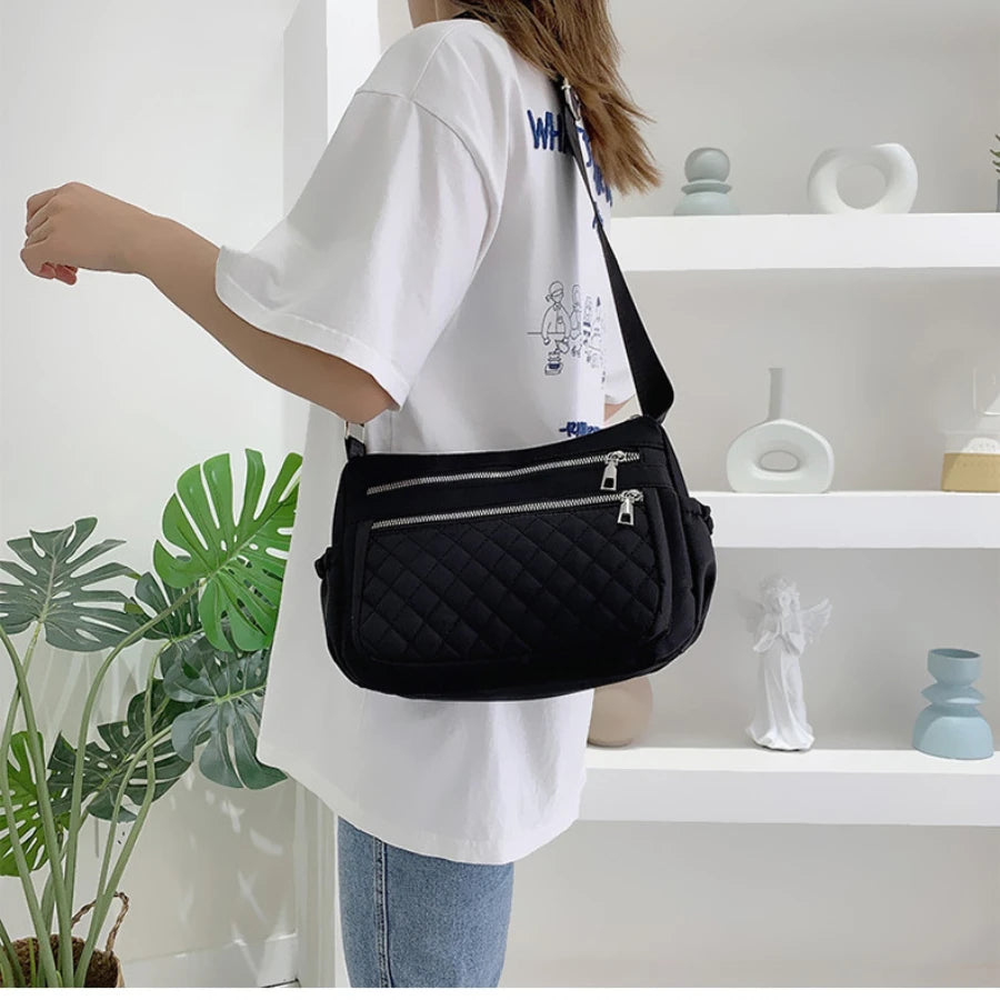 Nylon Messenger Women Bag Middle-Aged Mothers Light Shoulder Casual Cl