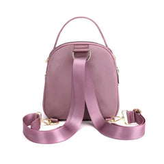 Nylon Mini Backpack Ladies Shell Messenger Bag Light Shoulder Bag Women