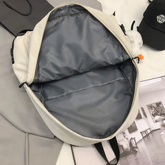 Nylon School Bags for Girls Large Capacity Backpack