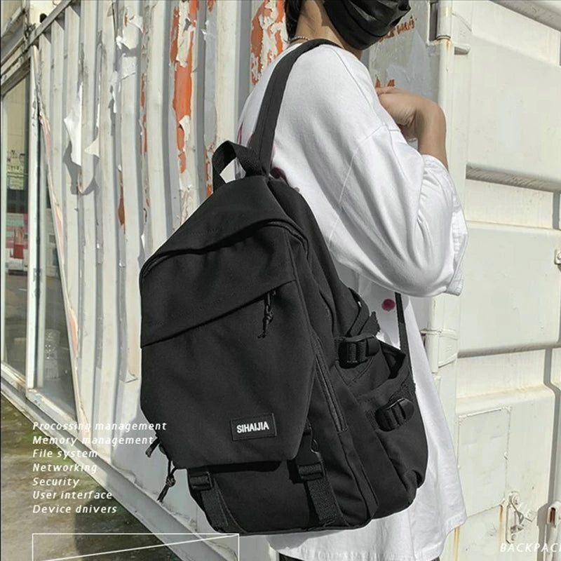 Nylon Stylish Backpack Women Backpack Summer Girls Boys Vintage School Bags