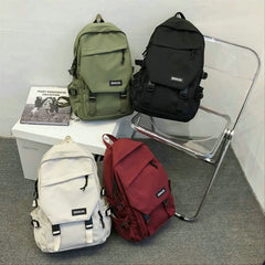 Nylon Stylish Backpack Women Backpack Summer Girls Boys Vintage School Bags