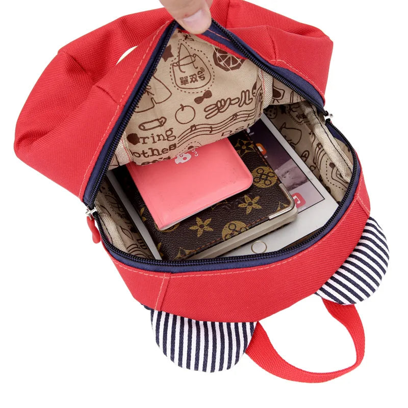 Nylon Toddler Backpacks Anti Lost Mini Backpack Schoolbag Children School Bags
