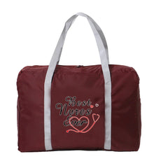 Nylon Travel Bag Unisex Large Capacity Foldable Luggage Handbag