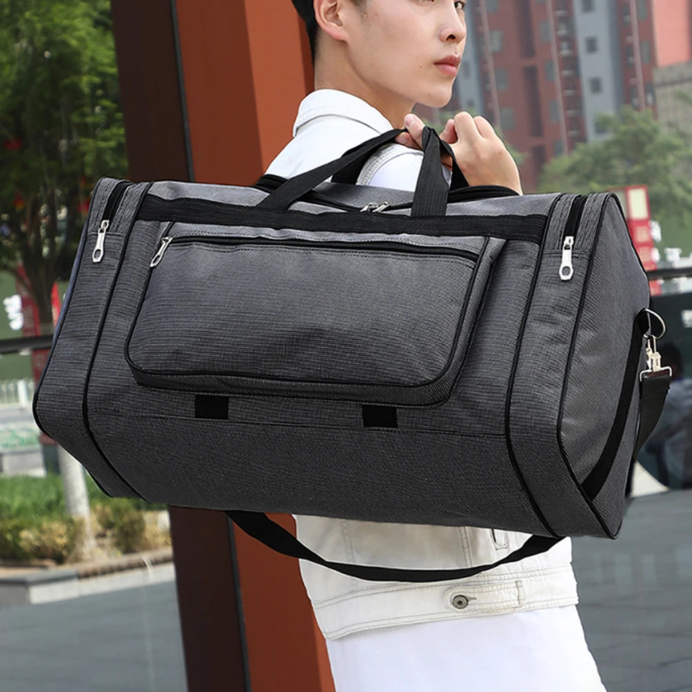 Nylon Travel Large Capacity Handbag Unisex Fitness Portable Bag