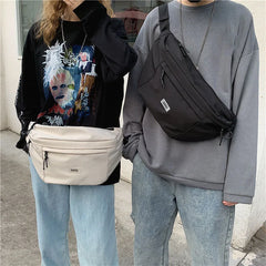 Harajuku Hip Hop Nylon Waist Bag Fanny Pack